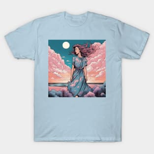 Dreamy Empowering Cloudscape T-Shirt